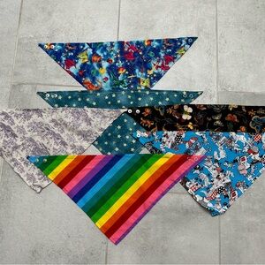 NWOT Dog Bandanas
